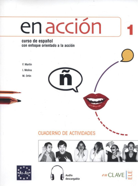 En accion 1 Cuaderno de actividades + CD - купить с доставкой по