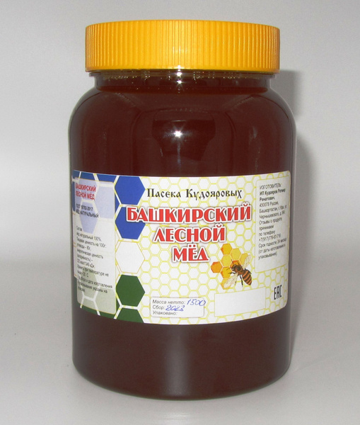 Мёд свежий натуральный, Лесное разнотравье (липа, иван-чай, душица ...