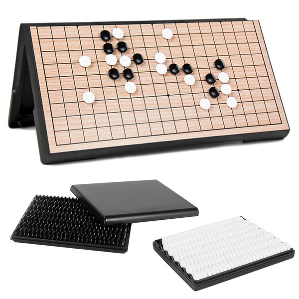Магнитный игровой набор Go 19x19 Складной набор для настольных игр ...