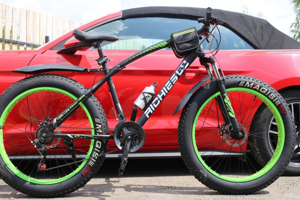 Велосипед горный Fatbike Richiesto 26 Взрослый Подростковый Всесезонный ...