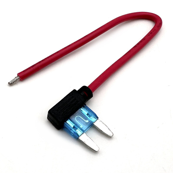 Предохранитель флажковый 15А мини, с отводом 140мм - купить по низкой ...