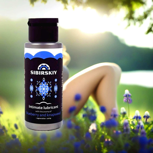 Возбуждающий СЕКС гель SIBIRSKIY Blueberry & Knapweed, продлевающая ...