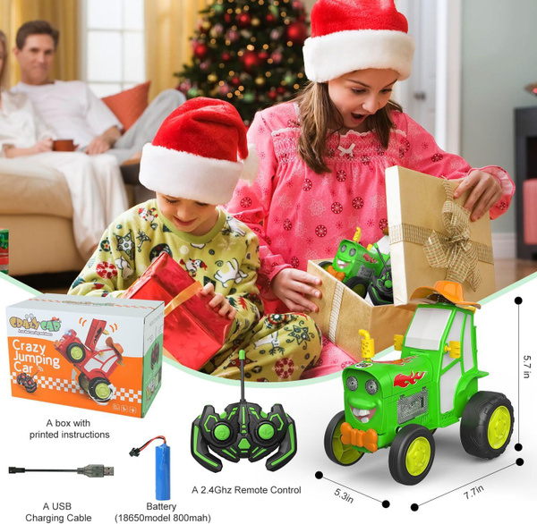 Танцующий трактор, детская игрушечная машинка, подарок на день рождения ...