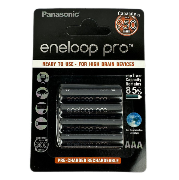 Panasonic Eneloop Pro Aaa Mah Bk Hcde Be