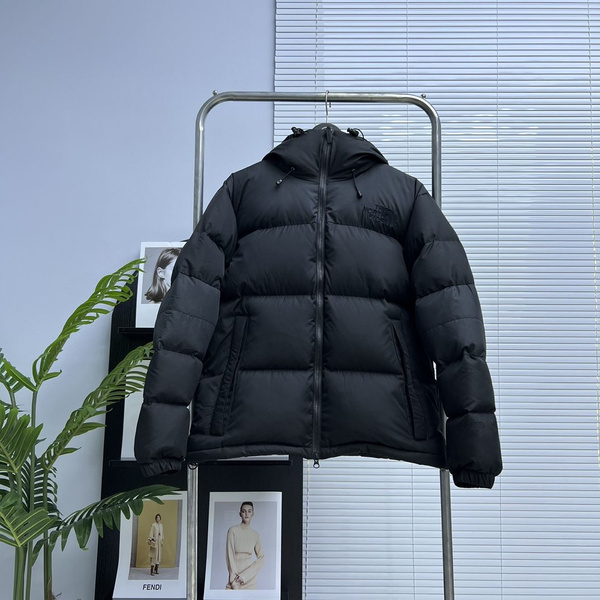 The north face online long puffer jacket