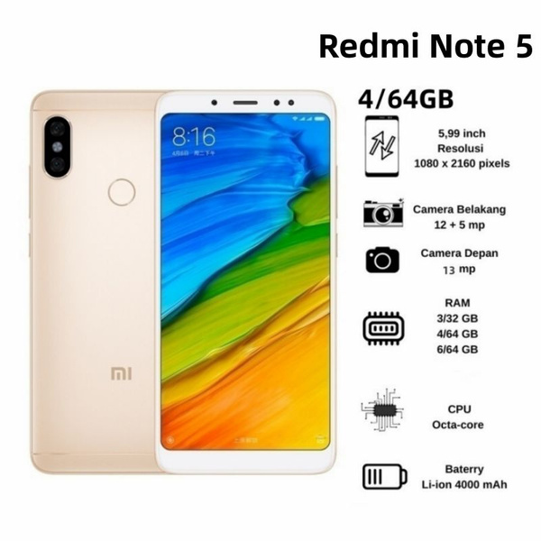 Смартфон Xiaomi Redmi Note 5 - купить по выгодной цене в интернет ...