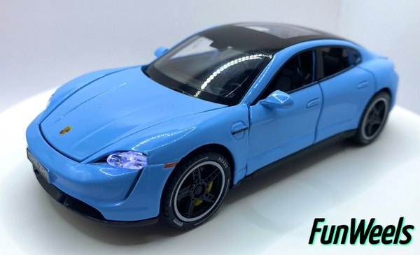 Детская игрушка металлическая Модель Porsche Taycan (Порш Тайкан ...