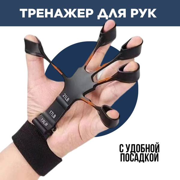 Тренажёр для пальцев, кистей рук, силиконовый - купить с доставкой по ...