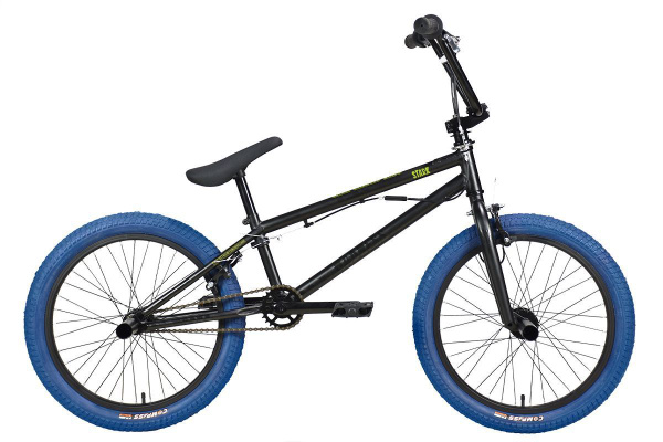 Велосипед STARK Madness BMX 3 2024 9 антрацитовый матовый/антрацитовый ...