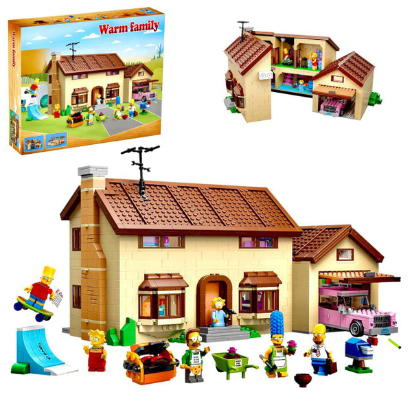 Lego simpsons house cheap sale