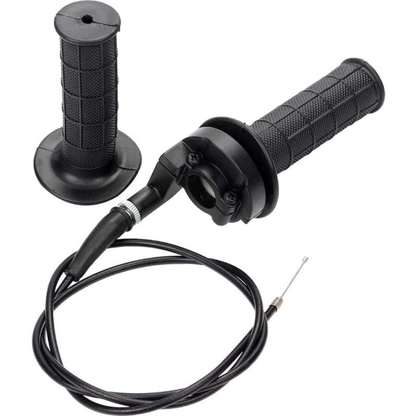 Ручка газа в сборе c тросом L120/110 для мотоцикла, скутера, питбайка ...