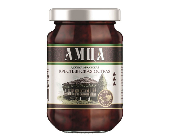 Аджика АМЦА абхазская крестьянская острая, 200 г купить на OZON по ...