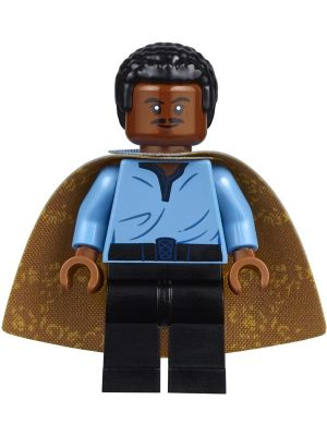 LEGO Star Wars Lando Calrissian Minifigure Cloud City Outfit & Cape 75222 sw0973