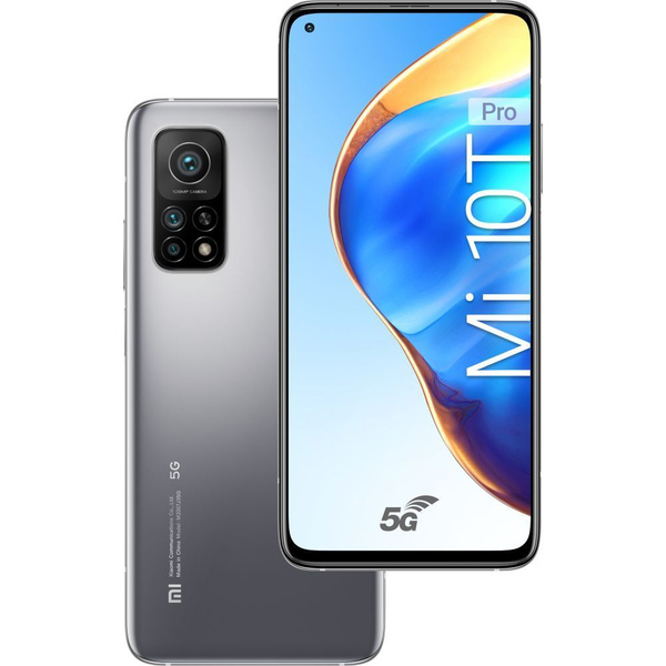 Смартфон Mi 10T Pro серебристый_SIM (без eSIM) - купить по выгодной ...