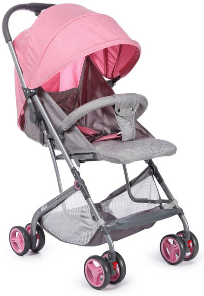 Коляска прогулочная Babyton Click WLX217, розовый - купить с доставкой ...