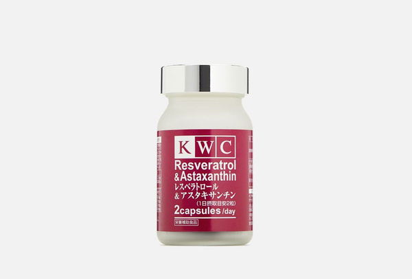 Ресвератрол и Астаксантин KWC Resveratrol & Astaxanthin, 60 мл - купить ...