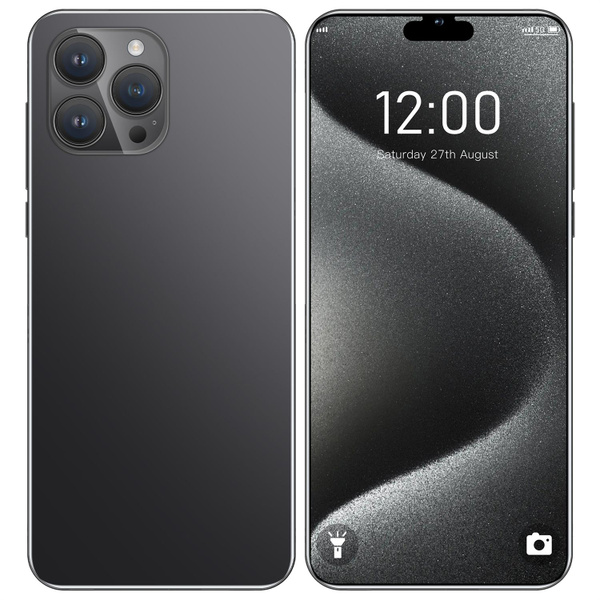 Смартфон Российский 6,8-дюймовый мобильный телефон smart I15promax ...