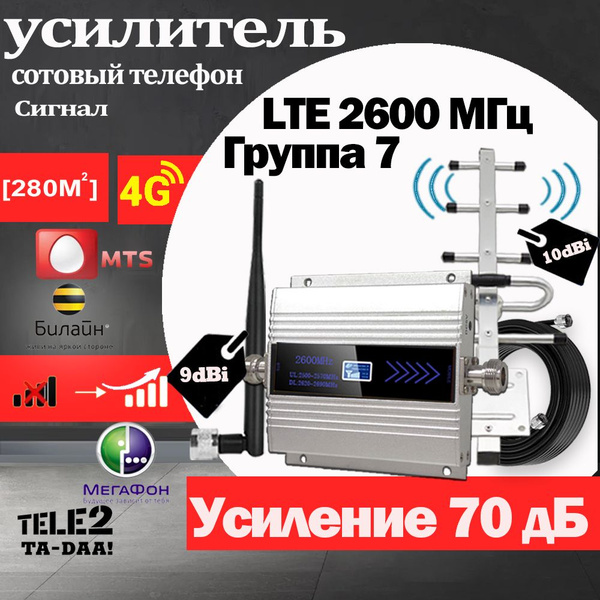 Усилитель сотовой связи и интернета. Для связи и Интернета GSM DCS UMTS ...