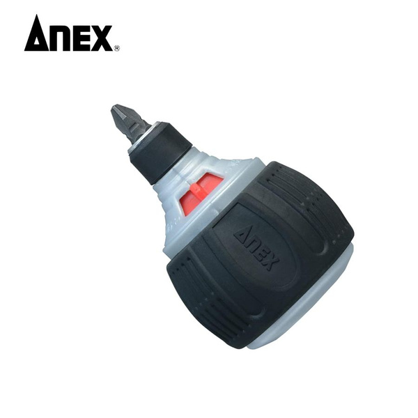 ANEX 307-D Отвертка с храповым механизмом,72 зубца,для крестообразных ...