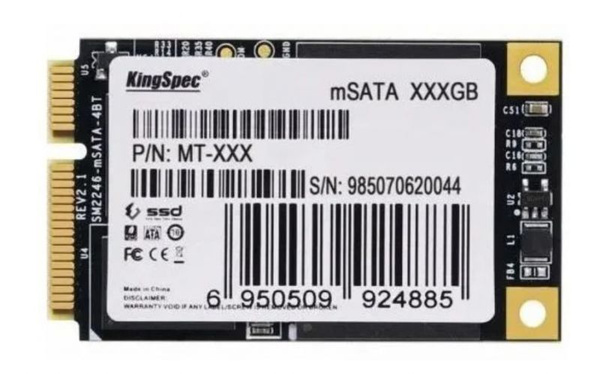 128 ГБ Внутренний SSD-диск KingSpec MT Series MT-128 (SATA3, up to 500 ...