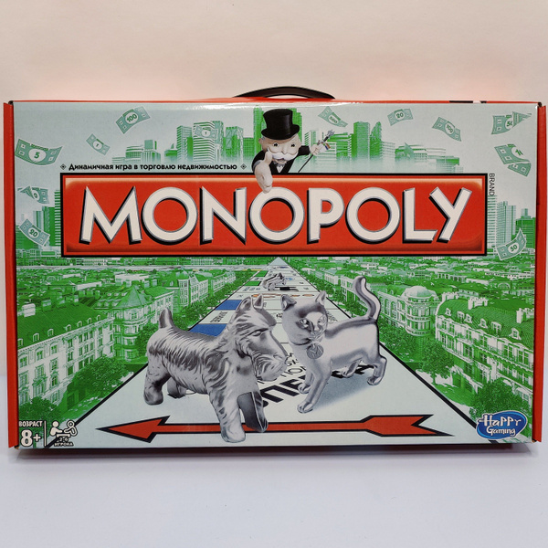 Настольная игра Монополия классическая для всей семьи MONOPOLY - купить ...