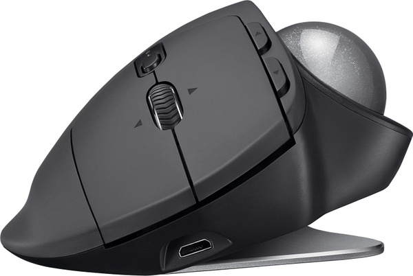 Мышь Logitech Трекбол Trackball MX Ergo графитовый оптическая (2048dpi ...