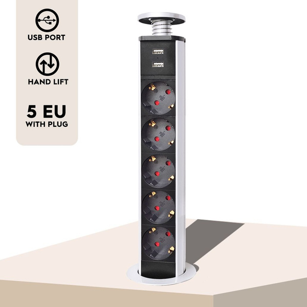 Встраиваемая выдвижная розетка для столешницы, скрытый удлинитель для ...