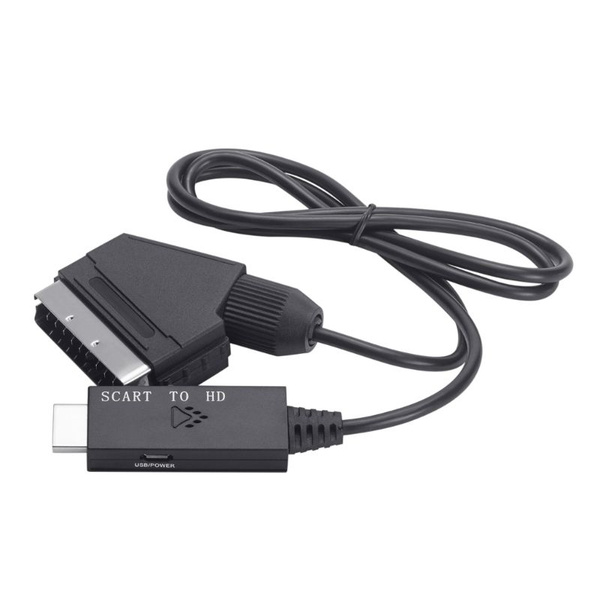 Кабель-адаптер для преобразования SCART В HDMI HD - купить с доставкой ...