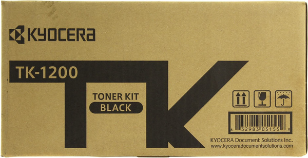 Расходник для печати KYOCERA TK-1200, Черный (black), для МФУ, оригинал ...
