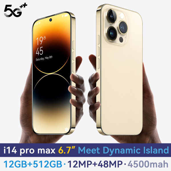 Смартфон i14 Pro Max мобильный телефон HD большого экрана отправить ...