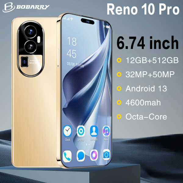 Смартфон Bobarry Reno10 Pro мобильный телефон, абсолютно новый и ...