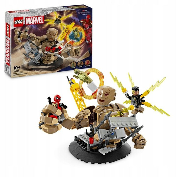 Конструктор LEGO Marvel Super Heroes - Человек-Паук против. Песочный ...