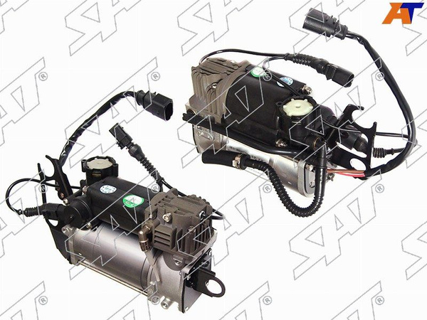 Компрессор контроля высоты (пневмоподвески) AUDI Q7 05-/VW TOUAREG/PORSCH CAENNE 02-10