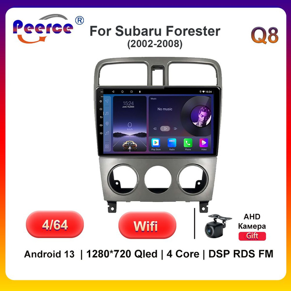 Autoradio Android 10 Pour Subaru Forester SG (2002-2008) - Avec Apple CarPlay Et Android Auto - Neuf