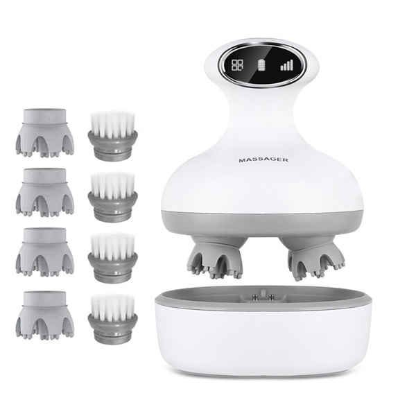 Массажер электрический для головы, для лица,спины, тела, ног - купить с ...