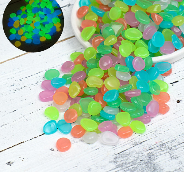 Декоративные камни для аквариума, светящиеся, 8-11 мм, 1 кг - купить с ...