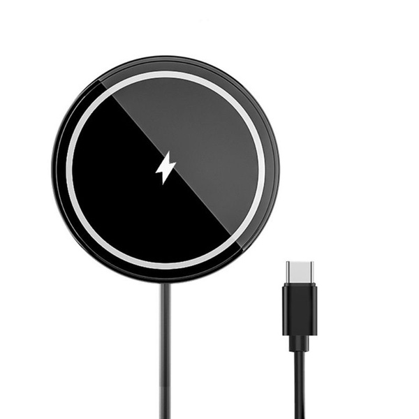 Магнитное беспроводное зарядное устройство USB/ TYPE C 15 для ...