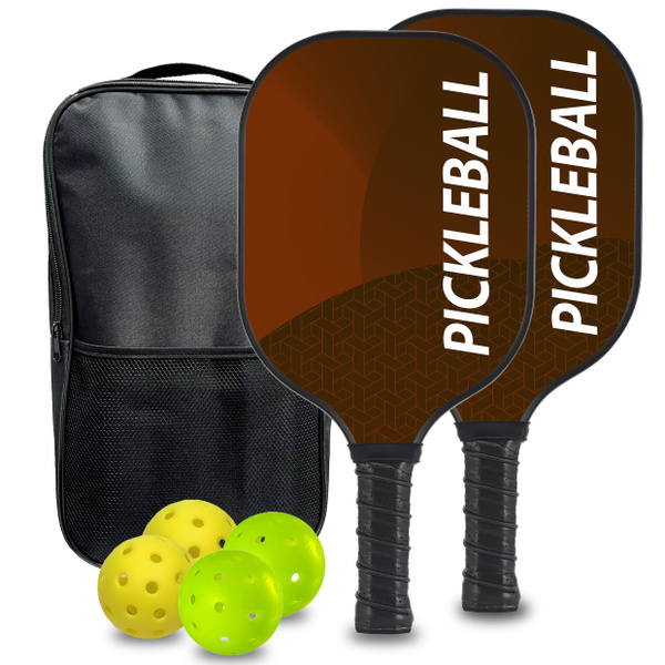 Pickleball,комплект из графитового карбонового волокна/стекловолокна ...
