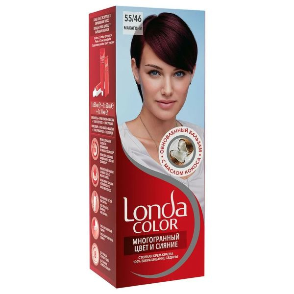 Londa color 55/46 Махагон, Крем краска для волос - купить с доставкой ...