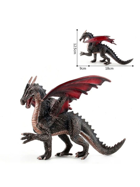 Фигурка серебристого дракона - купить с доставкой по выгодным ценам в ...