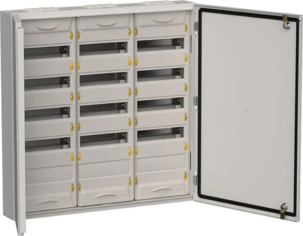 Щит распределительный IEK / ИЭК TITAN 5 ЩРн-180, стальной, серый, 180 ...