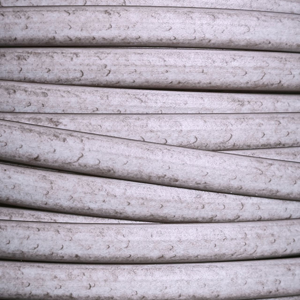 Искусственный ротанг для плетения, полумесяц 8 мм, РОЗОВЫЙ КВАРЦ1 кг ...