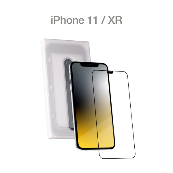 Защитное стекло с аппликатором COMMO для Apple iPhone 11 / Apple iPhone ...
