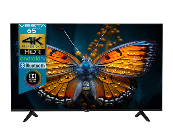 VESTA Телевизор V65MU8500 UHD SmartTV, BT 5.0, Wi-Fi 2.4-5.0 ГГц 65" 4K ...