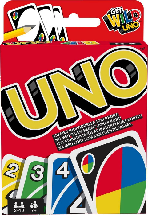 Настольная игра Mattel Games UNO, 112 карт, W2087 #1