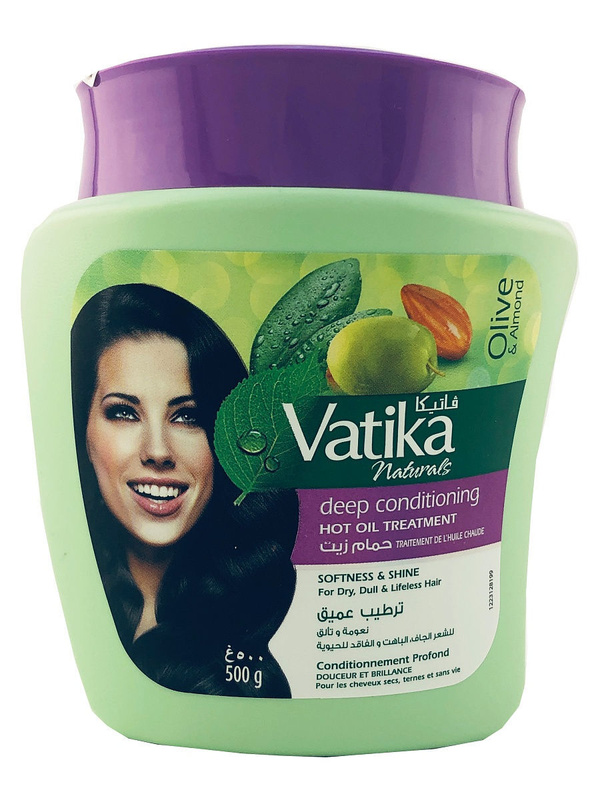 Маска для волос dabur vatika virgin olive deep conditioning оливковая