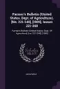 Farmer's Bulletin (United States. Dept. of Agriculture). .No. 221-240., .1905., Issues 221-240. Farmer's Bulletin (United States. Dept. Of Agriculture). .no. 221-240., .1905. - M. l'abbé Trochon