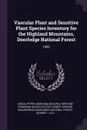 Vascular Plant and Sensitive Plant Species Inventory for the Highland Mountains, Deerlodge National Forest. 1992 - Peter Lesica, Montana Natural Heritage Program