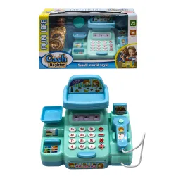 Благодаря набору «Касса» ваш ребёнок получит возможность открыть дома небольшой магазин и даже стать продавцом! Обслуживать  ...