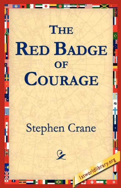 Обложка книги The Red Badge of Courage, Stephen Crane